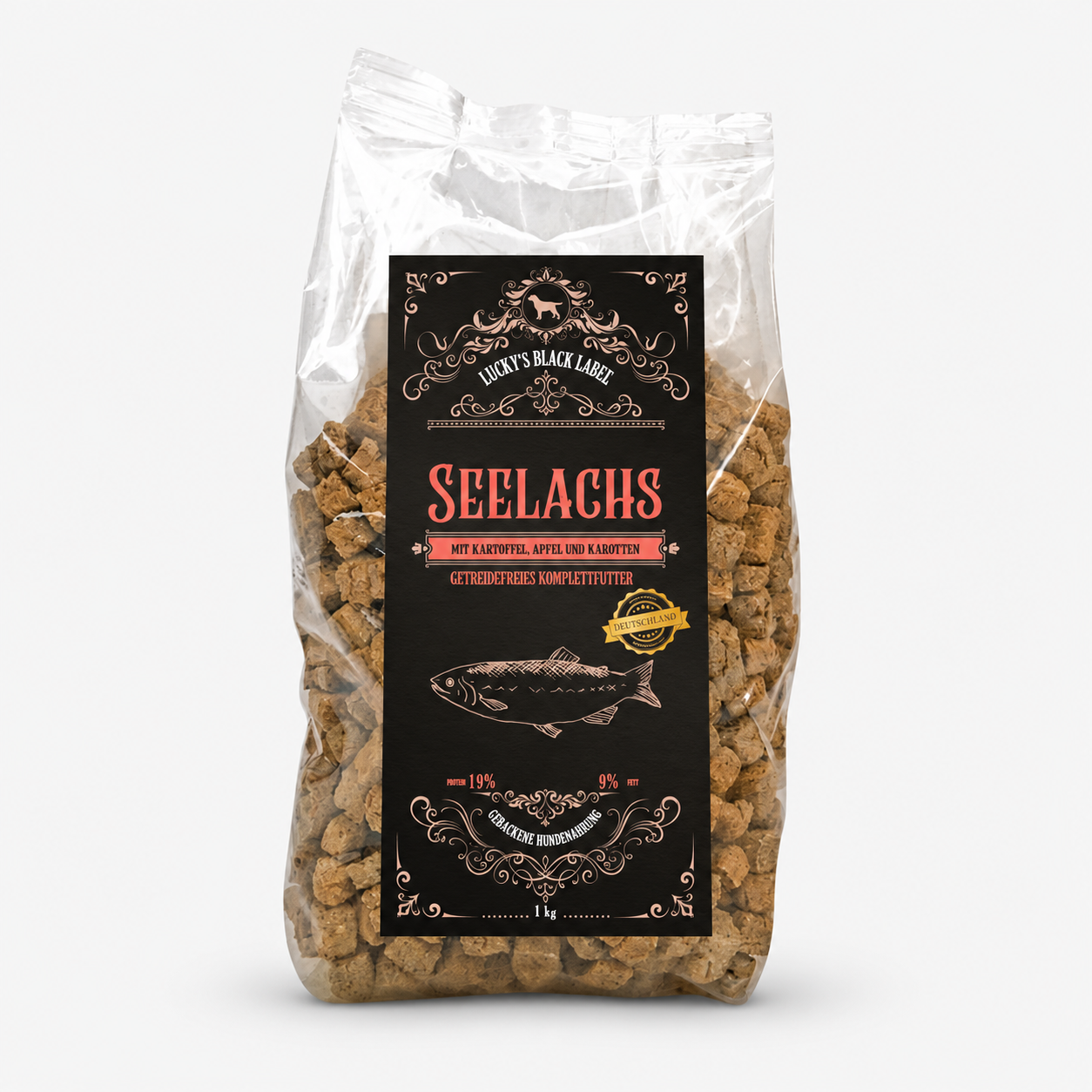 Lucky's Black Label Seelachs ofengebacken WOLTERS cat & dog GmbH