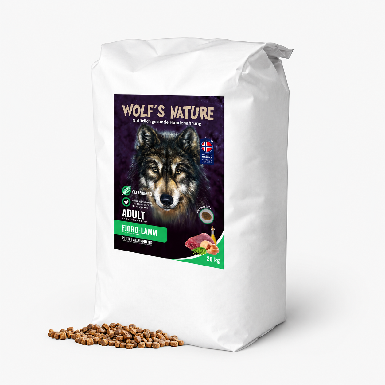Wolf's Nature Fjord-Lamm WOLTERS cat & dog GmbH