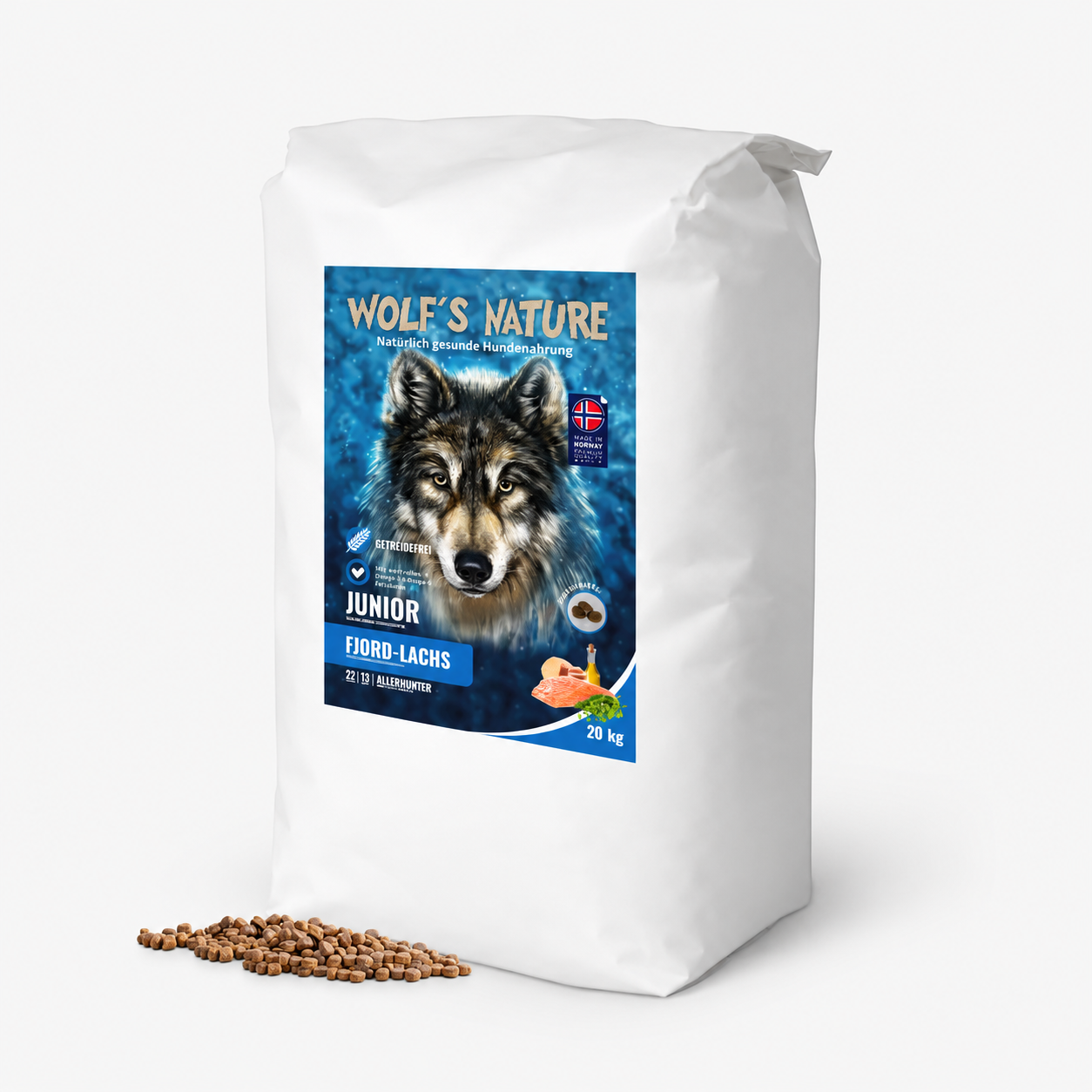 Wolf's Nature Fjord-Lachs Junior WOLTERS cat & dog GmbH