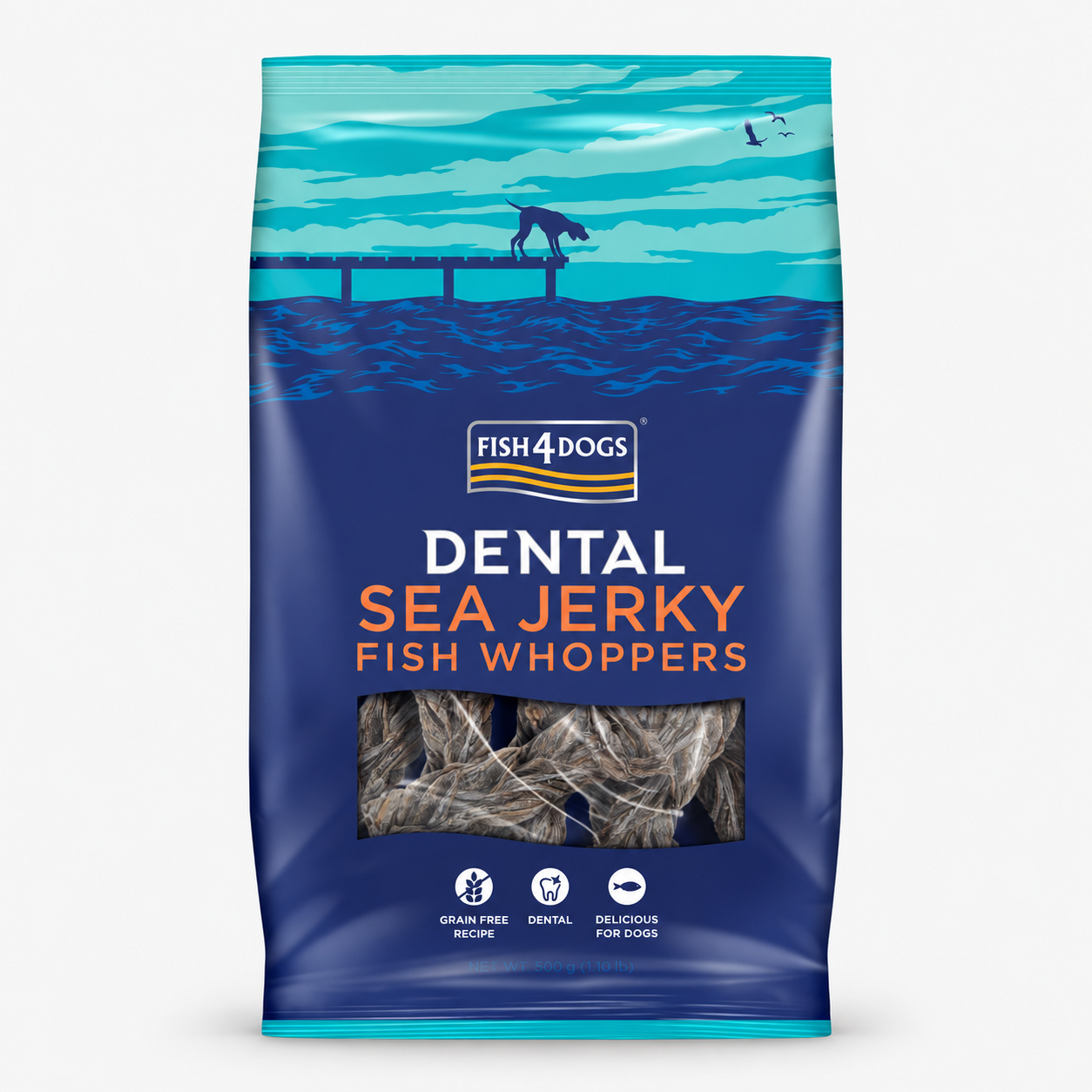 Fish4Dogs Dental Sea Jerky – Fish Whoppers WOLTERS cat & dog GmbH
