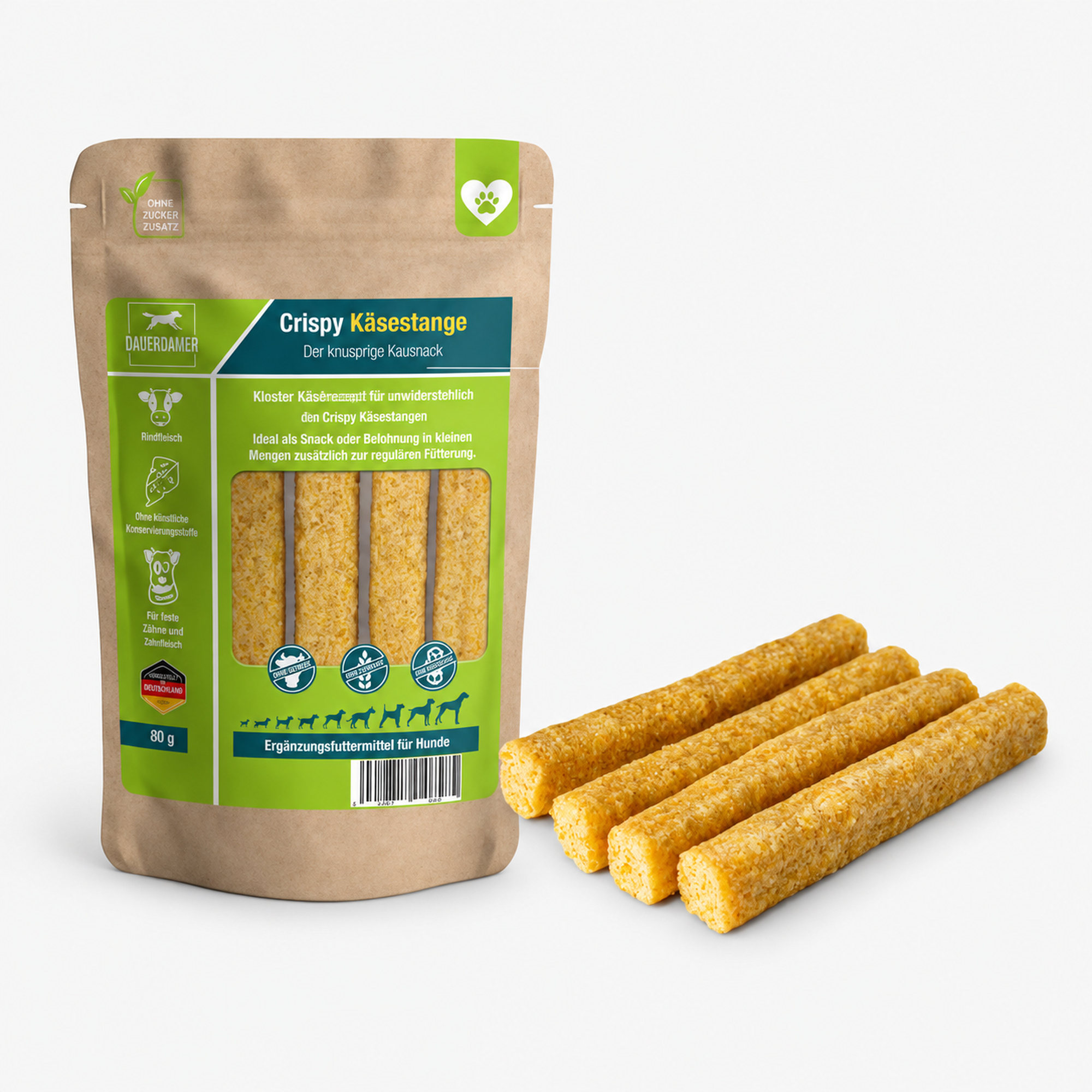 DAUERKAUER Crispy Käsestangen WOLTERS cat & dog GmbH