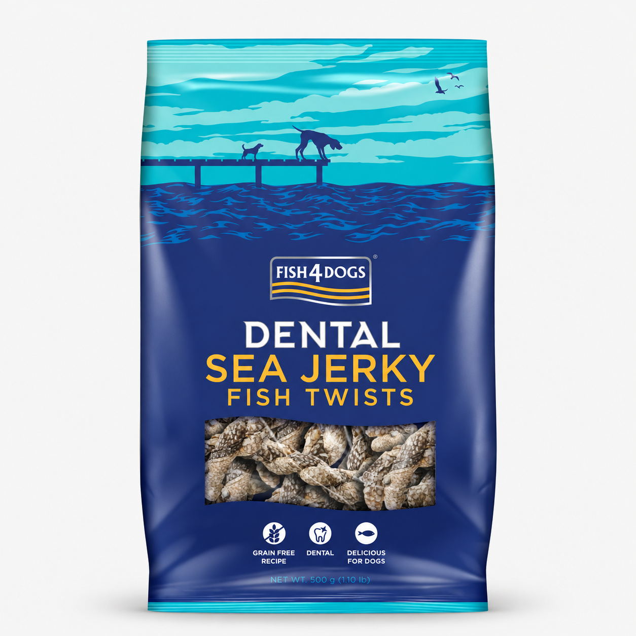 Fish4Dogs Dental Sea Jerky – Fish Twists WOLTERS cat & dog GmbH