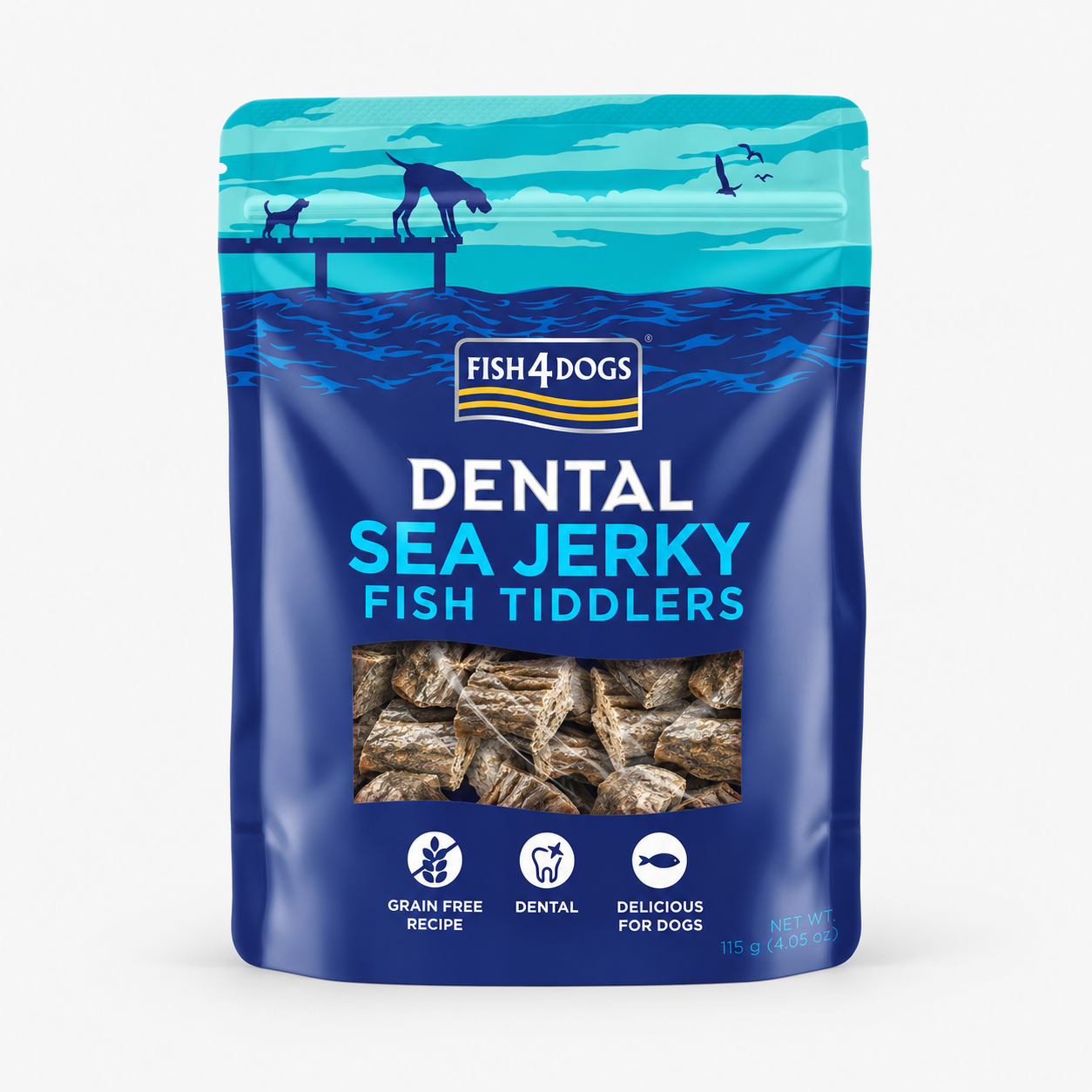 Fish4Dogs Dental Sea Jerky – Fish Tiddlers WOLTERS cat & dog GmbH