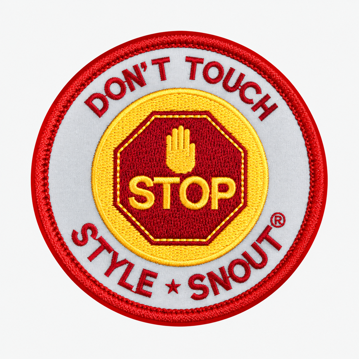 StyleSnout Patch mit Klettverschluss