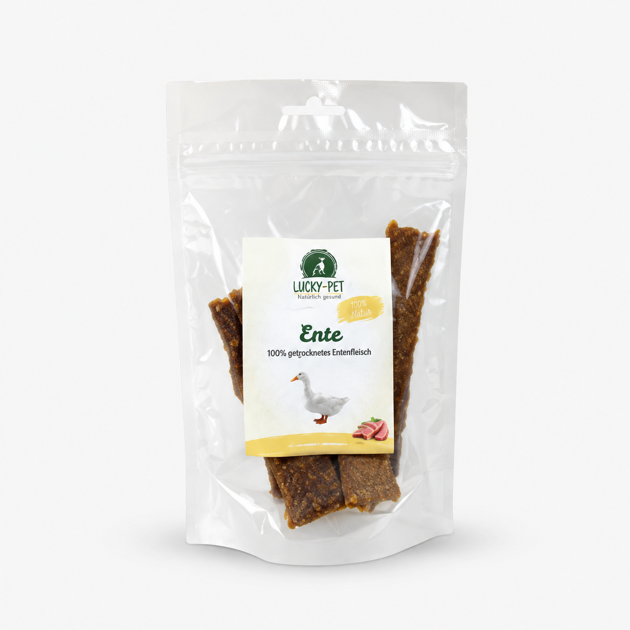 Lucky-Pet Natur Fleischstreifen – Enten WOLTERS cat & dog GmbH