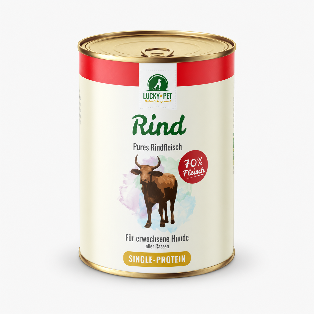 Lucky-Pet Nassfutter Pures Rind WOLTERS cat & dog GmbH