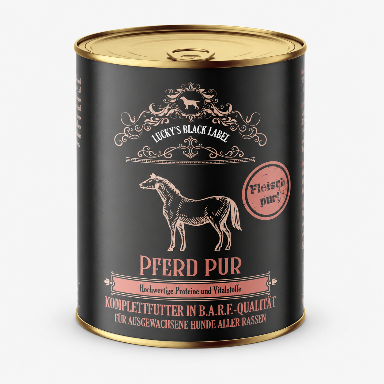 Lucky's Black Label Pferd pur WOLTERS cat & dog GmbH