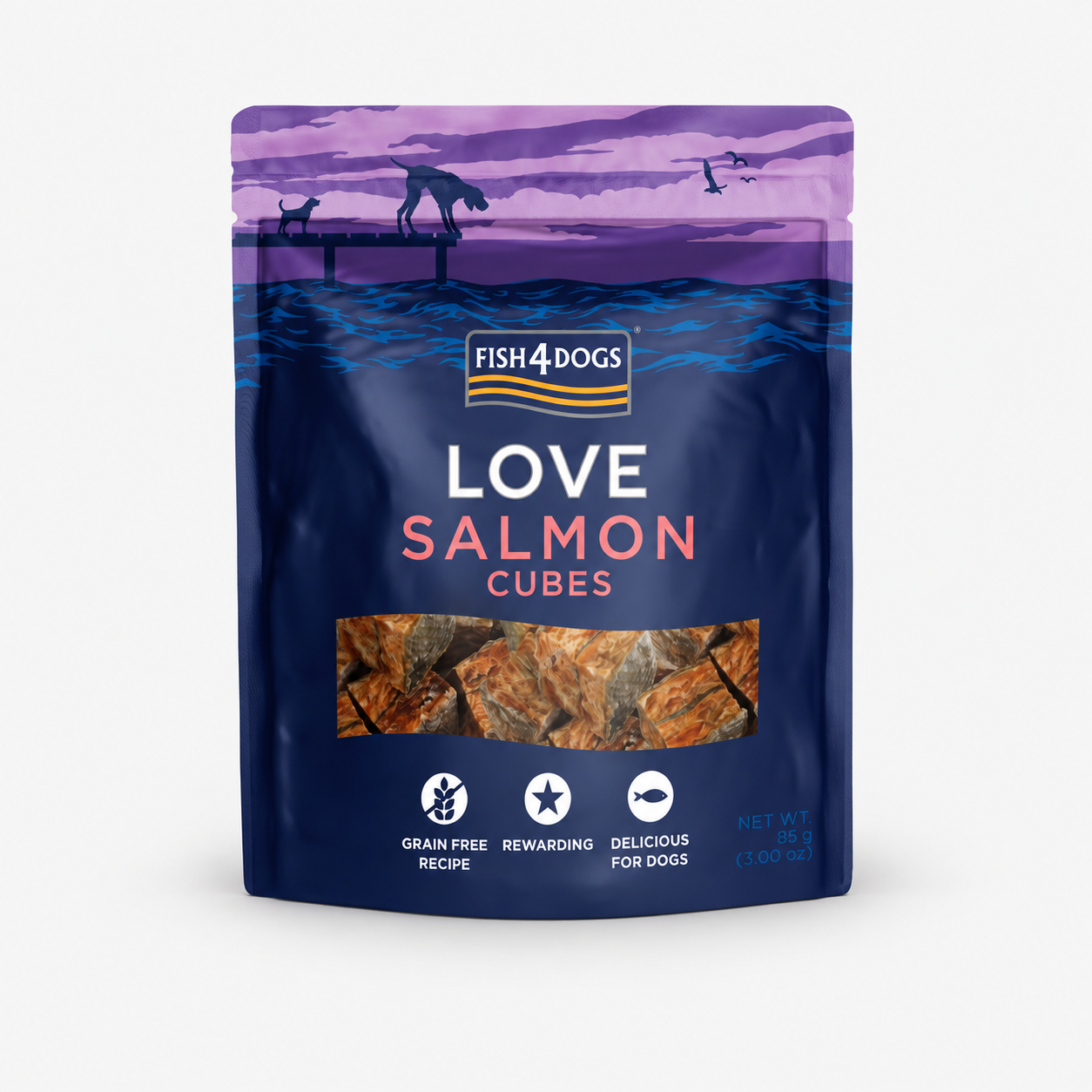 Fish4Dogs Love – Lachs Würfel WOLTERS cat & dog GmbH