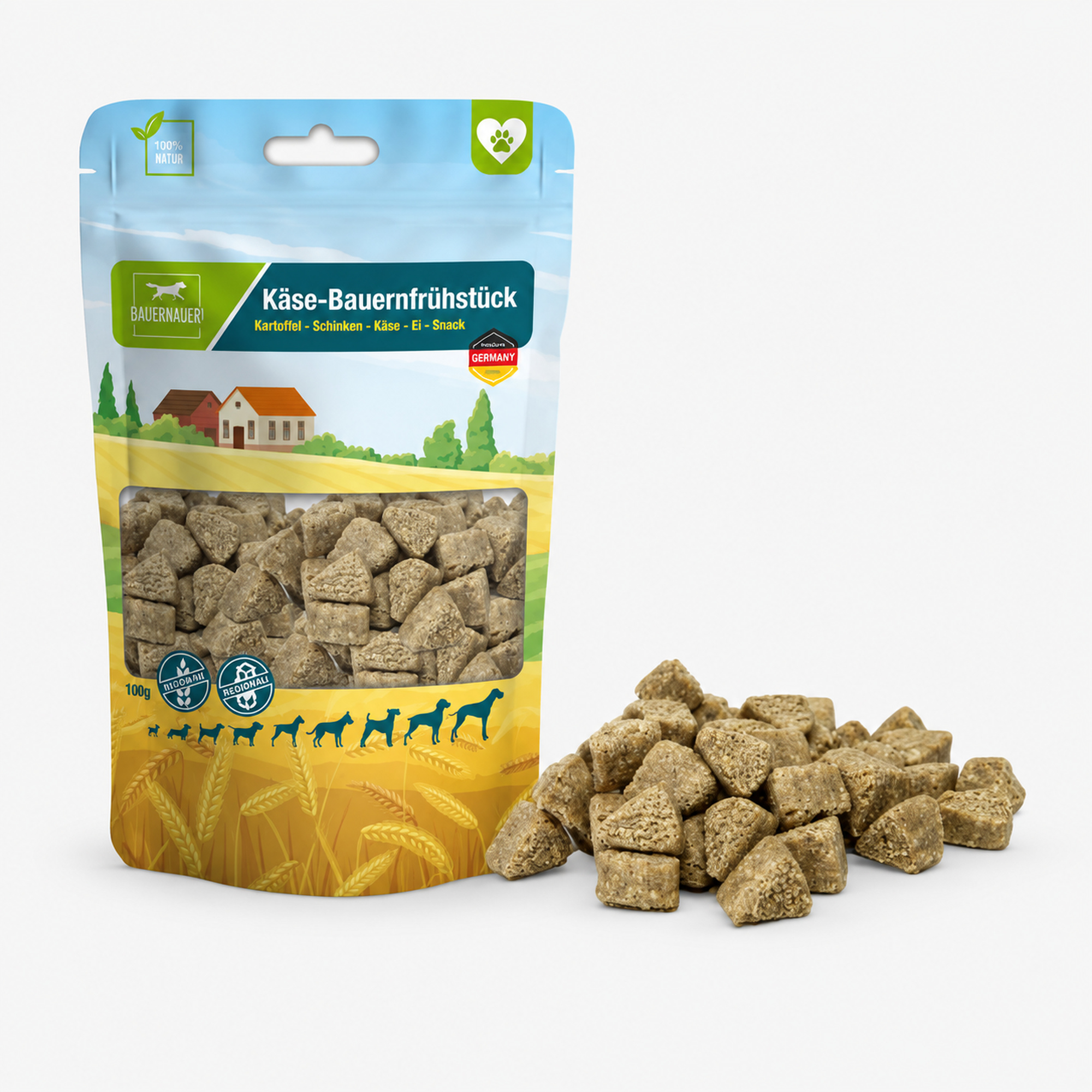 DAUERKAUER Bauernfrühstück Belohnungs-Leckerli WOLTERS cat & dog GmbH