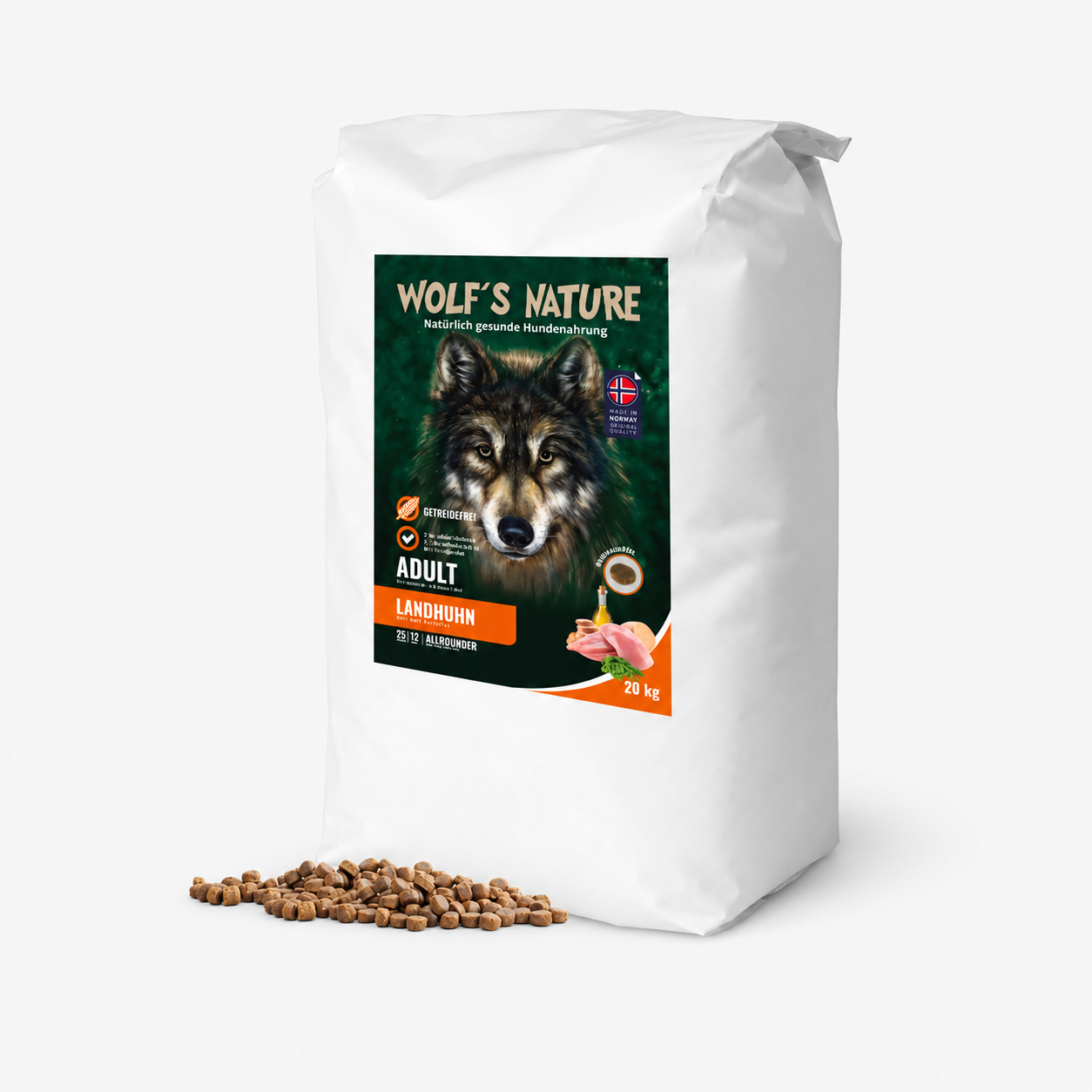 Wolf's Nature Landhuhn WOLTERS cat & dog GmbH