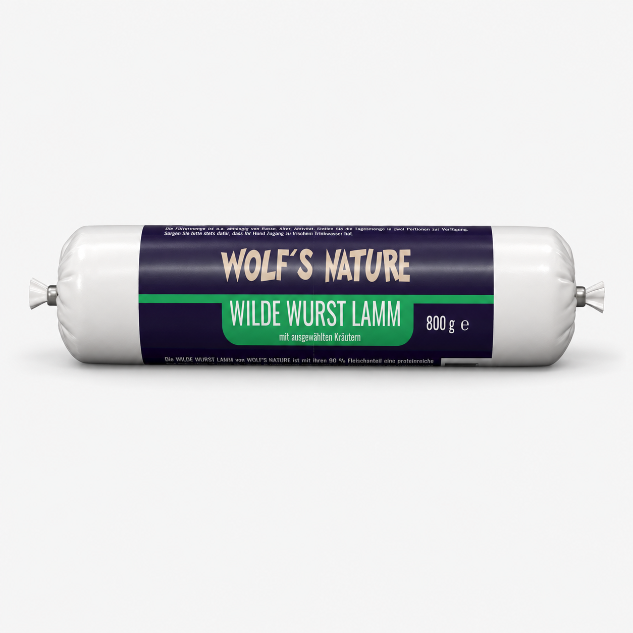 Wolf's Nature Wilde Wurst Lamm WOLTERS cat & dog GmbH