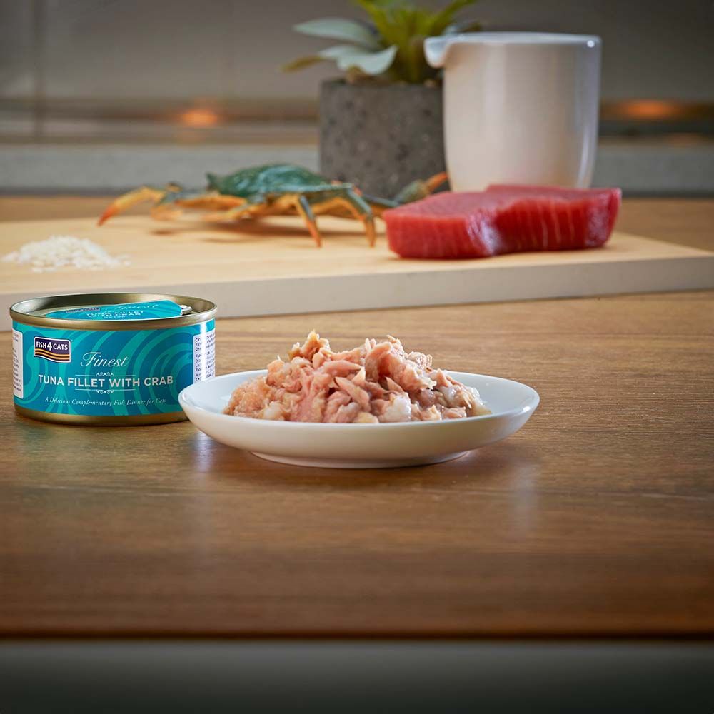 Fish4Cats Finest Filet z Tuńczyka z Krabami