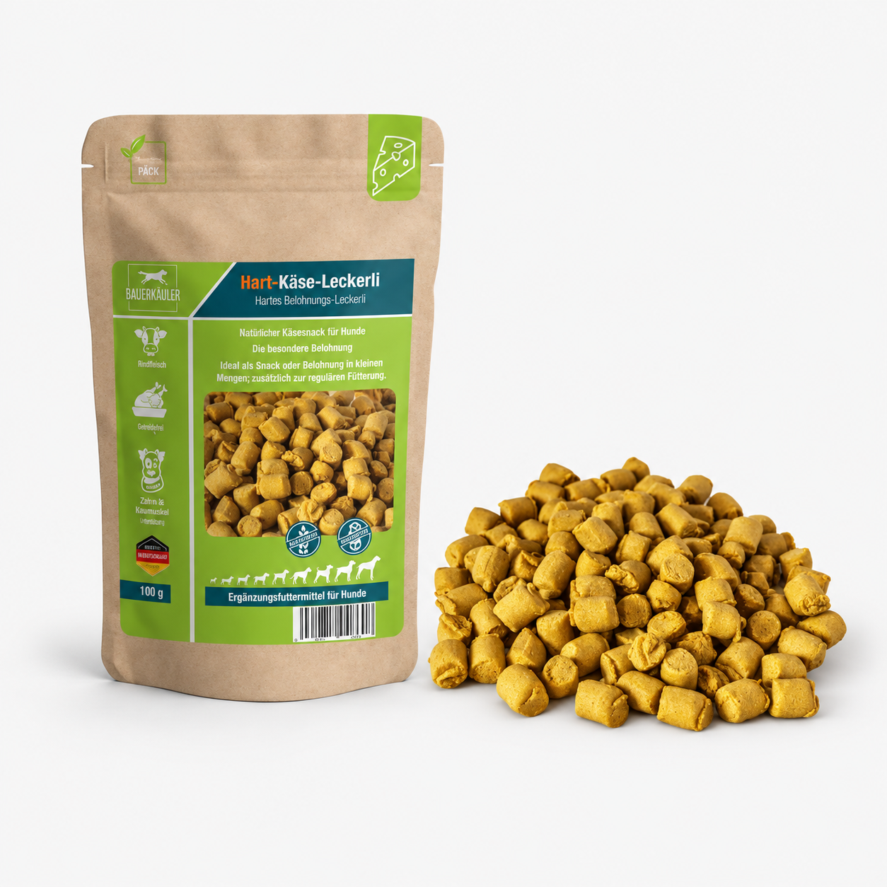 DAUERKAUER Hartkäse Belohnungs-Leckerli WOLTERS cat & dog GmbH