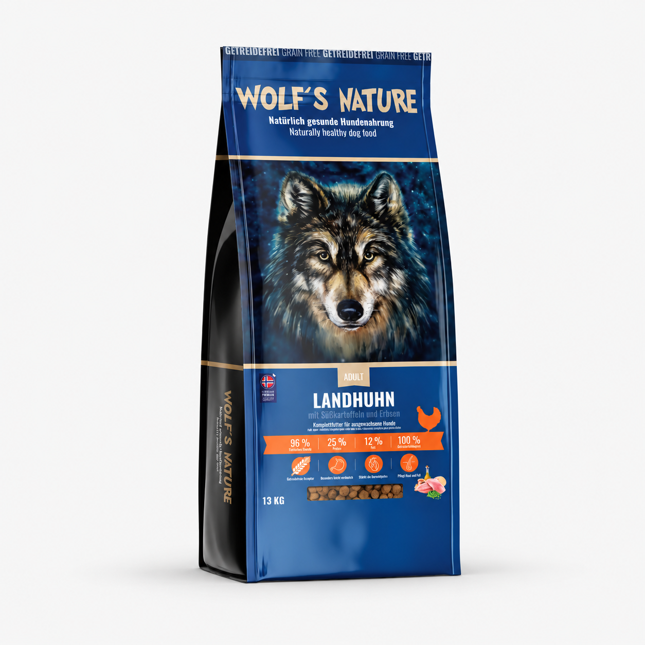Wolf's Nature Landhuhn