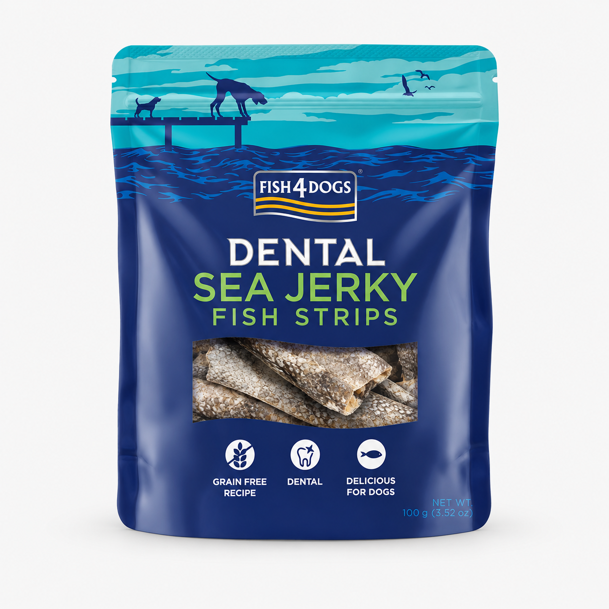 Fish4Dogs Dental Sea Jerky – Fish Strips WOLTERS cat & dog GmbH
