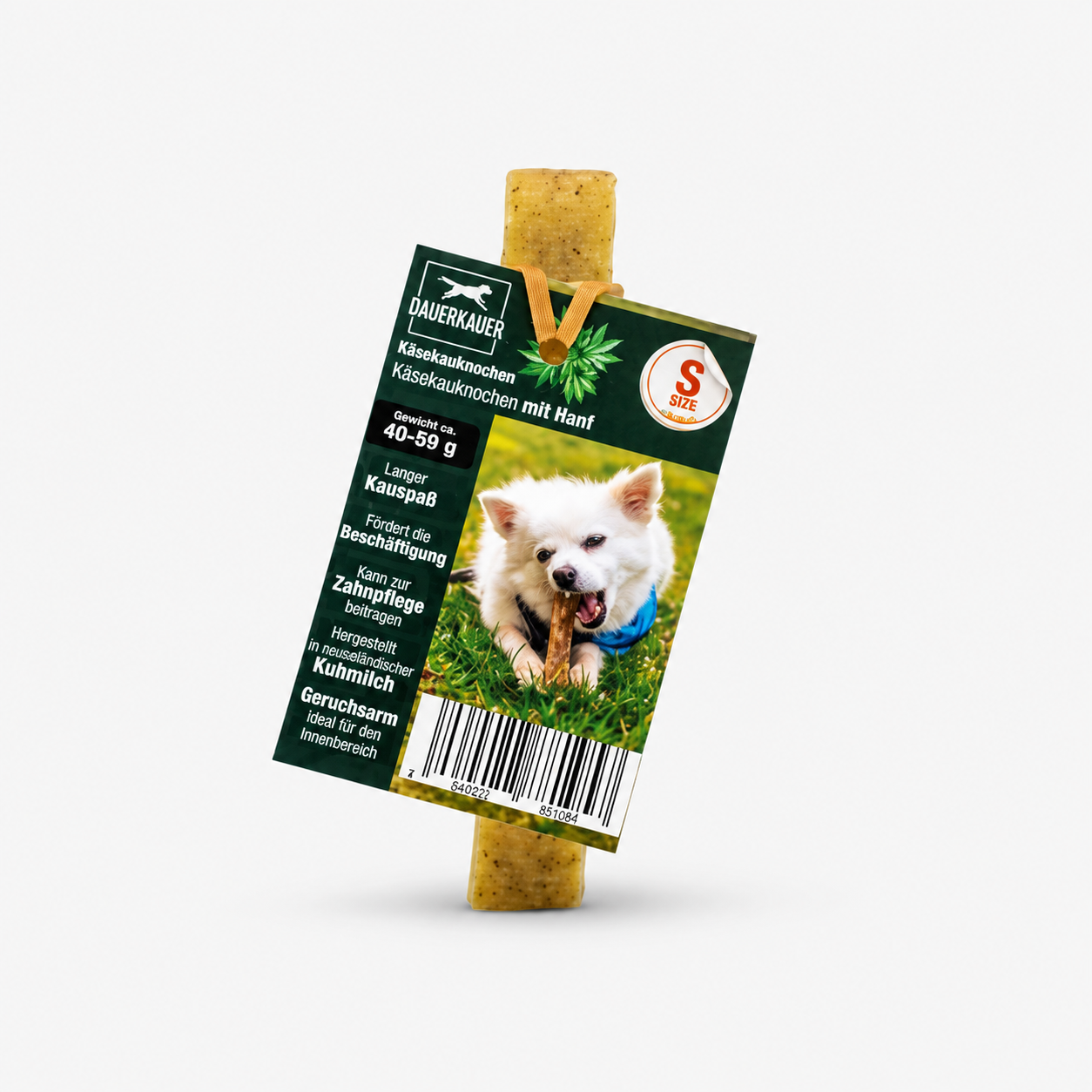 DAUERKAUER Käseknochen Hanf WOLTERS cat & dog GmbH