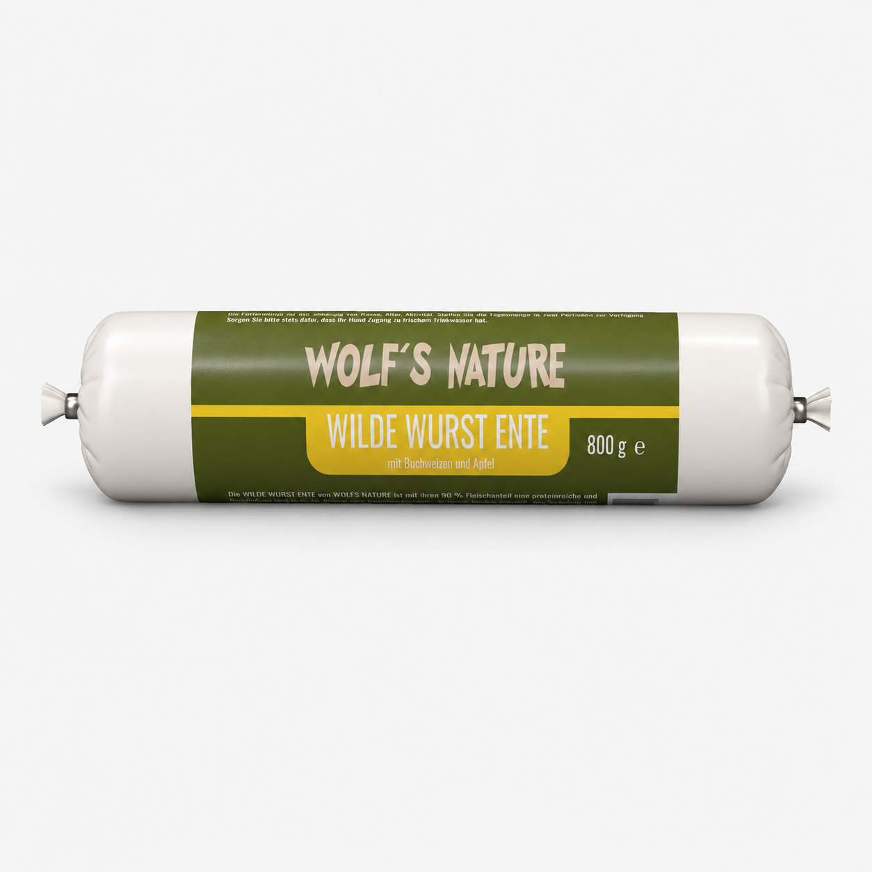 Wolf's Nature Wilde Wurst Ente WOLTERS cat & dog GmbH
