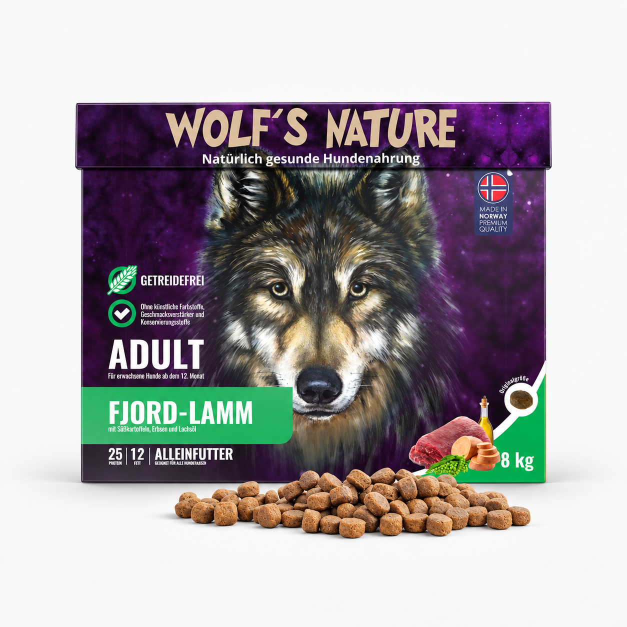 Wolf's Nature Fjord-Lamm