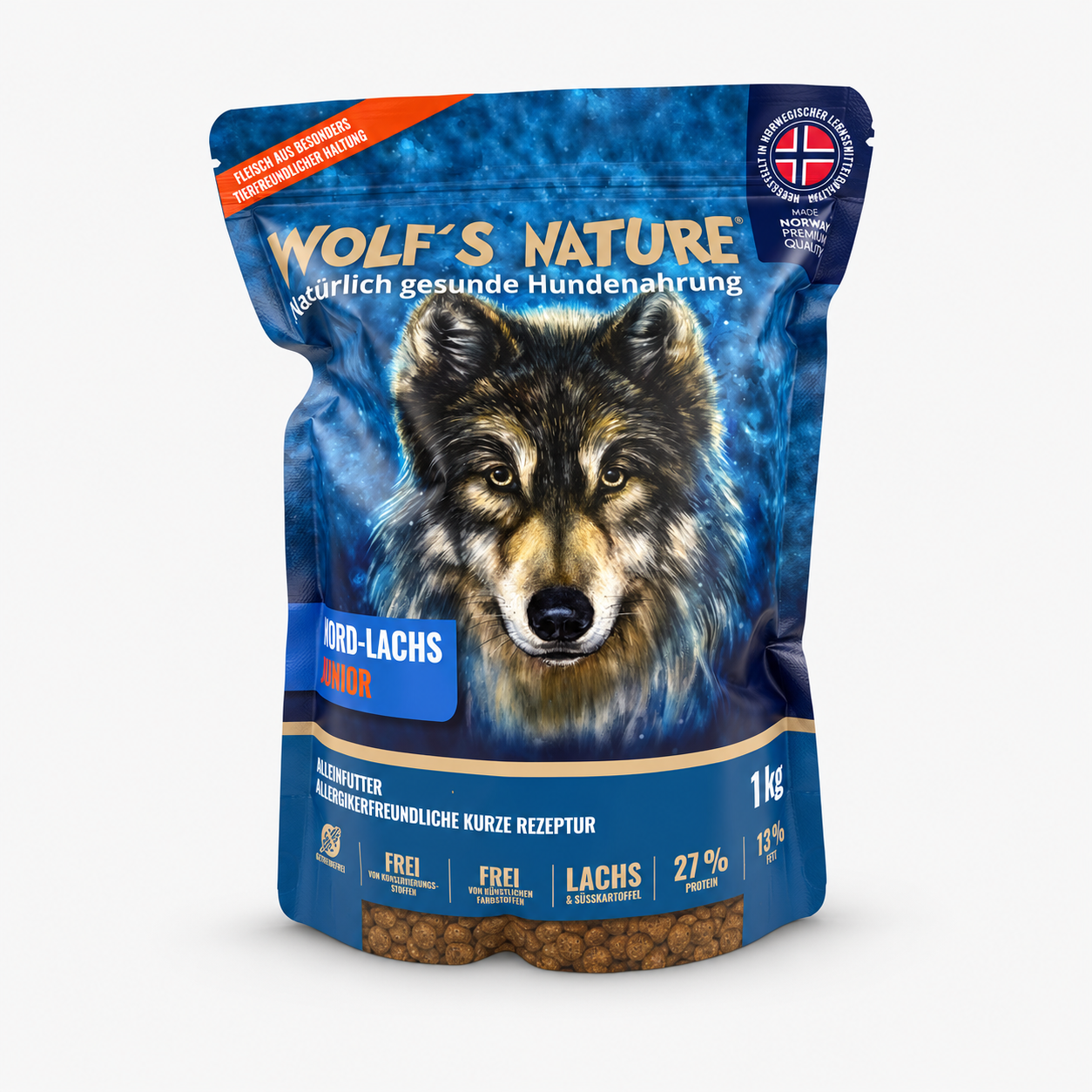 Wolf's Nature Fjord-Lachs Junior WOLTERS cat & dog GmbH
