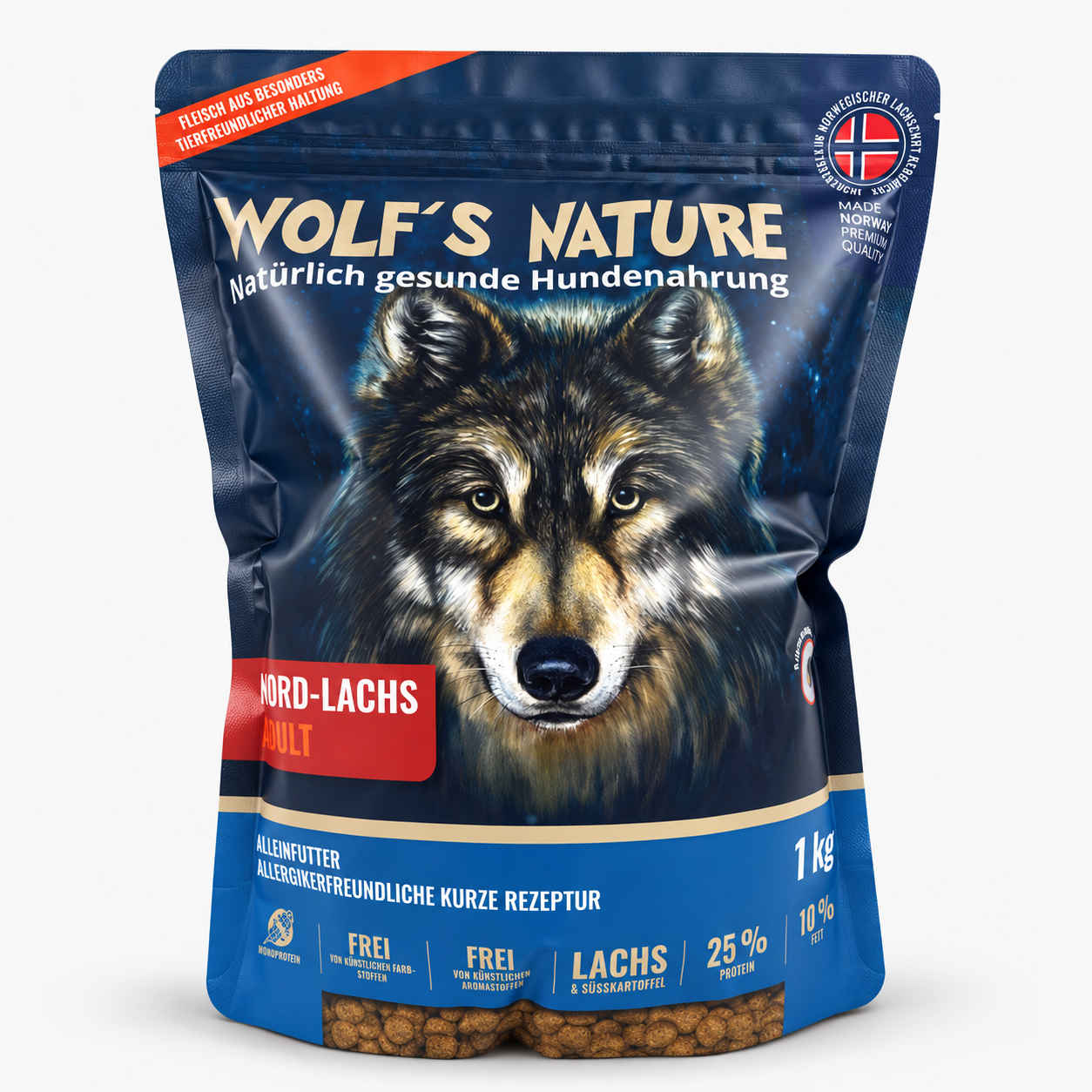 Wolf's Nature Fjord-Lachs WOLTERS cat & dog GmbH